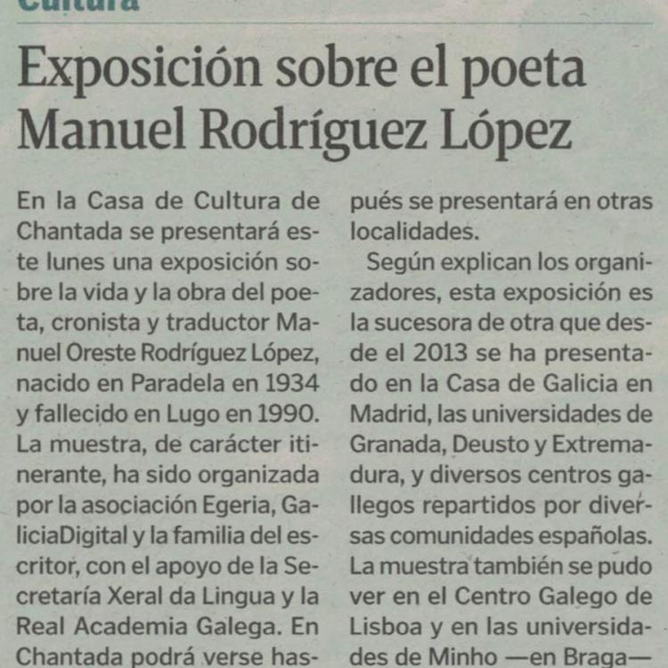 La Voz de Galicia, 01/12/2025